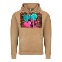 Vintage Camel valentine's day hearts turquoise heart Vintage Hoodie - AdoDesignShop