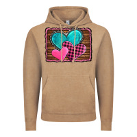 Vintage Coffee valentine's day hearts turquoise heart Vintage Hoodie - AdoDesignShop