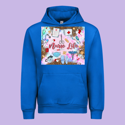 Nurse Life Urban Hoodie Designed By Maliassmallbusiness