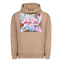 Pigment Burro nurse life Urban Hoodie - MaliasSmallBusiness