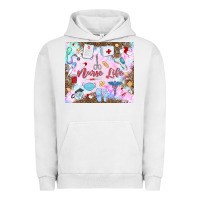Pigment Lunar Rock nurse life Urban Hoodie - MaliasSmallBusiness