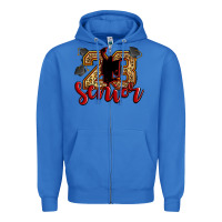 True Royal senior 2023 Zipper Hoodie - Zillion Design Studio
