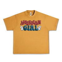 Peanut Butter american girl Urban Heavy Tee - MaliasSmallBusiness