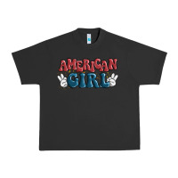 Pigment Black american girl Urban Heavy Tee - MaliasSmallBusiness