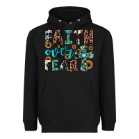 Black faith over fear Heavyweight Hoodie - JahusDesignShop