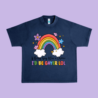 Urban Heavy Tee if being gay was a choice i'd be gayer lol