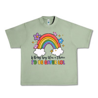 Oil Green if being gay was a choice i'd be gayer lol Urban Heavy Tee - MaliasSmallBusiness