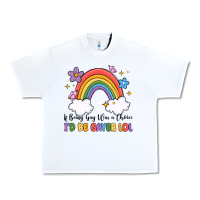 White if being gay was a choice i'd be gayer lol Urban Heavy Tee - MaliasSmallBusiness