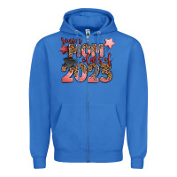 True Royal senior mom class of 2023 Zipper Hoodie - Zillion Design Studio