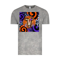 Cloud Rock halloween bull skull Vintage Tee - BarkalooDesign