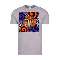 Vintage Zinc halloween bull skull Vintage Tee - BarkalooDesign