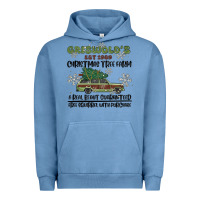 Pigment Pebble Blue christmas tree farm Urban Hoodie - MaliasSmallBusiness