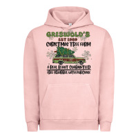 Pigment Salmon christmas tree farm Urban Hoodie - MaliasSmallBusiness