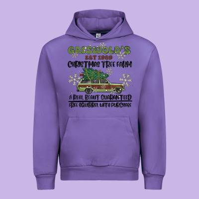 Christmas Tree Farm Urban Hoodie Designed By Maliassmallbusiness