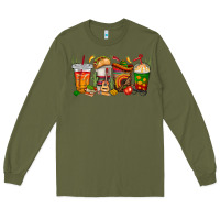 Army Green spanish teacher coffee cups Long Sleeve Tee - texasbilliewilder