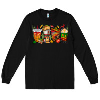 Black spanish teacher coffee cups Long Sleeve Tee - texasbilliewilder