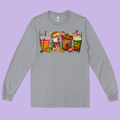 Spanish Teacher Coffee Cups Long Sleeve Tee Designed By Texasbilliewilder