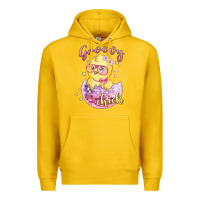 Lemon groovy chick easter Premium Hoodie - MaliasSmallBusiness