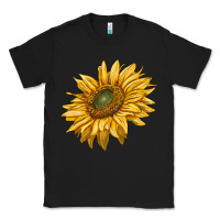 Black sunflower Classic Tee - RanaPortraitStore