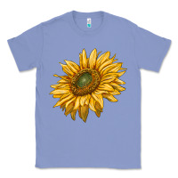 Colony Blue sunflower Classic Tee - RanaPortraitStore