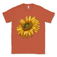 Copper sunflower Classic Tee - RanaPortraitStore