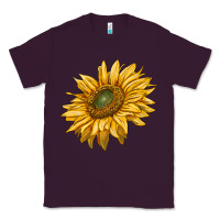 Plum sunflower Classic Tee - RanaPortraitStore