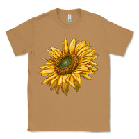 Toasted Coconut sunflower Classic Tee - RanaPortraitStore