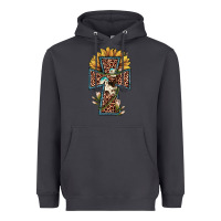 Smoke leopard cross  sunflower Heavyweight Hoodie - JahusDesignShop