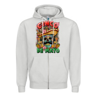 Dove Grey cinco de mayo (1) Zipper Hoodie - CTS Tumbler Store
