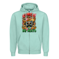 Seafoam cinco de mayo (1) Zipper Hoodie - CTS Tumbler Store