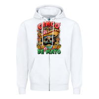 White cinco de mayo (1) Zipper Hoodie - CTS Tumbler Store