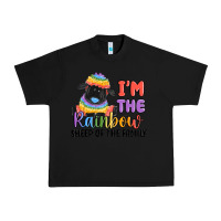 Black i'm the rainbow sheep of the family Urban Heavy Tee - MaliasSmallBusiness