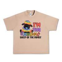 Burro i'm the rainbow sheep of the family Urban Heavy Tee - MaliasSmallBusiness