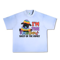 Grape Ice i'm the rainbow sheep of the family Urban Heavy Tee - MaliasSmallBusiness