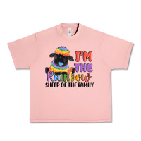 Salmon i'm the rainbow sheep of the family Urban Heavy Tee - MaliasSmallBusiness