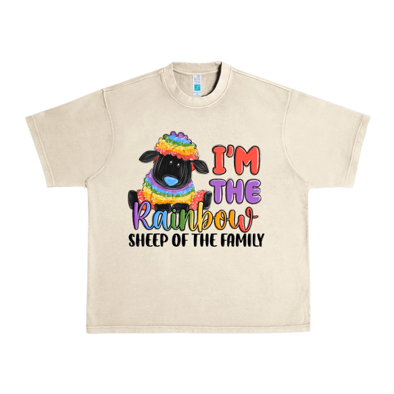 I'm The Rainbow Sheep Of The Family Urban Heavy Tee by MaliasSmallBusiness | Teevron