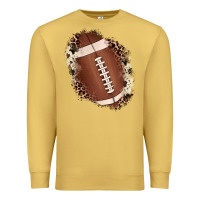 Antique Gold football cowhide leopard patch Premium Sweatshirt - JahusDesignShop