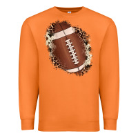 Carrot football cowhide leopard patch Premium Sweatshirt - JahusDesignShop
