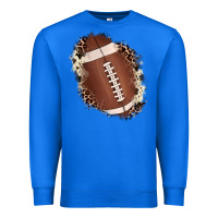 True Royal football cowhide leopard patch Premium Sweatshirt - JahusDesignShop