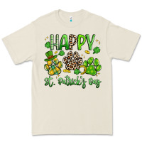 Happy St. Patricks Day Paws Premium Tee | Teevron