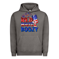Pigment Tornado red white boozy Urban Hoodie - NancyCooperArtShop