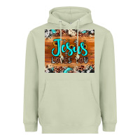 Matcha jesus loves you Heavyweight Hoodie - JahusDesignShop