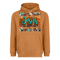 Meerkat jesus loves you Heavyweight Hoodie - JahusDesignShop