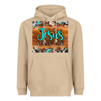 Mushroom jesus loves you Heavyweight Hoodie - JahusDesignShop