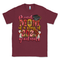 Burgundy proud mom of a class of 2023 graduate Classic Tee - Zillion Design Studio