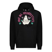 Black not all disabilities are visible Premium Hoodie - MaliasSmallBusiness