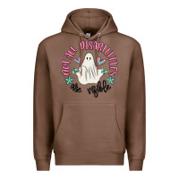 Chestnut not all disabilities are visible Premium Hoodie - MaliasSmallBusiness