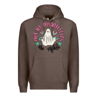 Coffee not all disabilities are visible Premium Hoodie - MaliasSmallBusiness