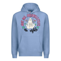 Colony Blue not all disabilities are visible Premium Hoodie - MaliasSmallBusiness