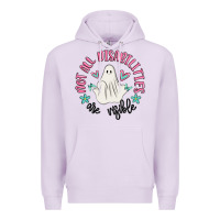 Lilac not all disabilities are visible Premium Hoodie - MaliasSmallBusiness